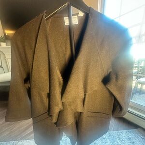 Simply Vera Vera Wang Black Textured Jacket